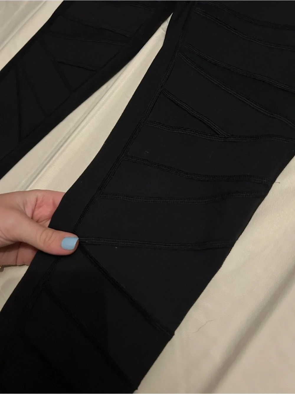 Lululemon Black Ribbed Leggings Size 0